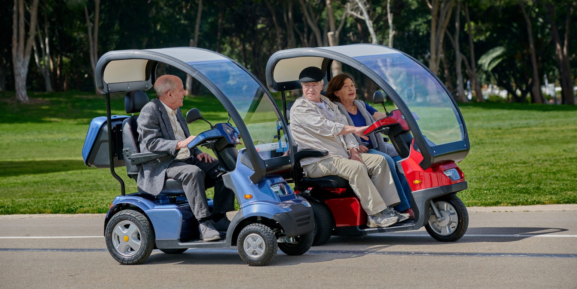 2 heavy duty mobility scooter