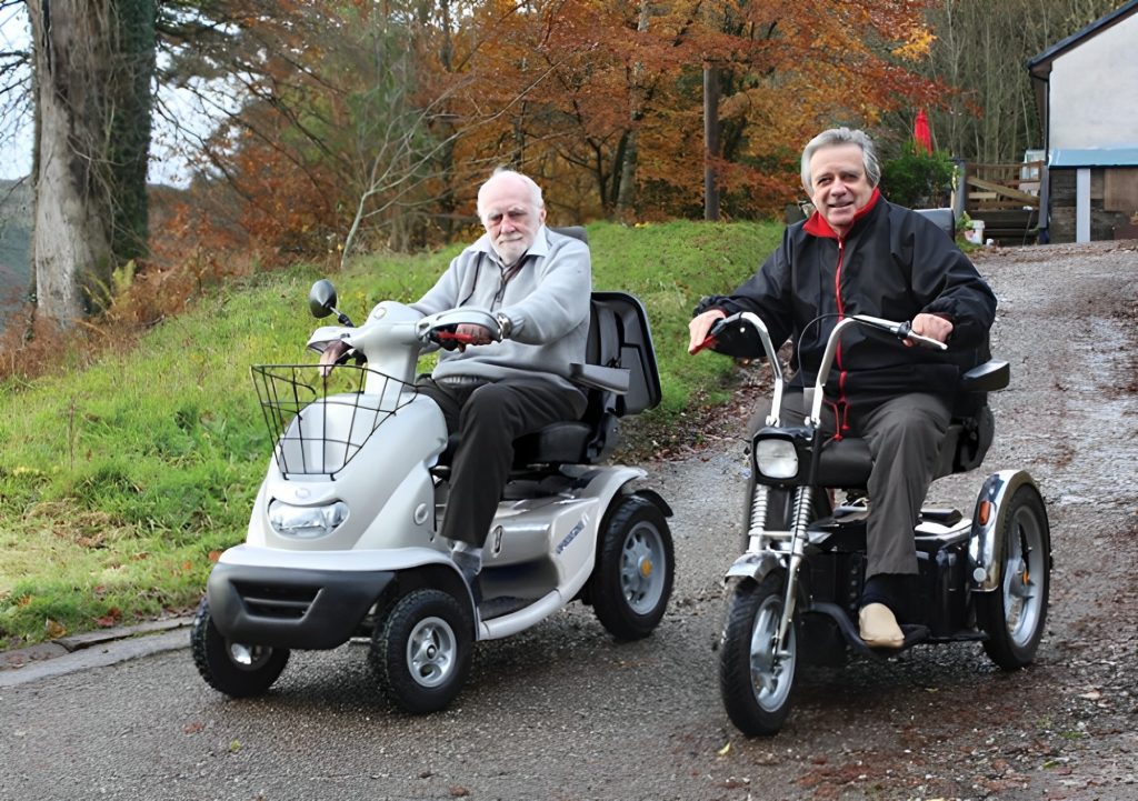 Mobility Scooter High Ground Clearance
