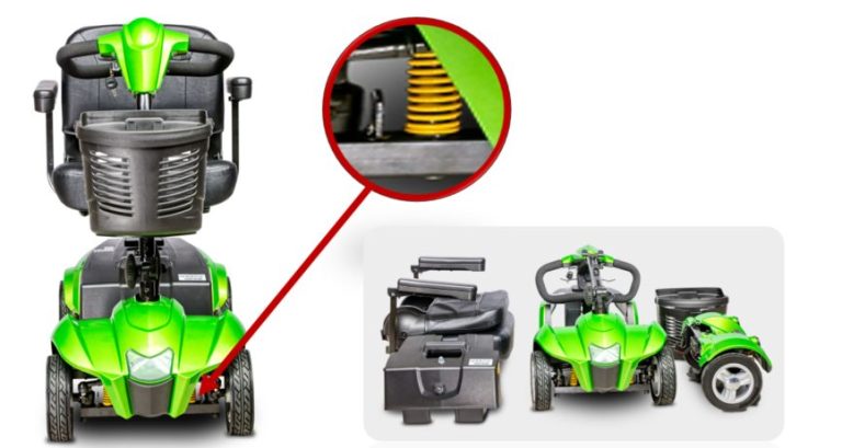 EV Rider CityCruzer Suspension