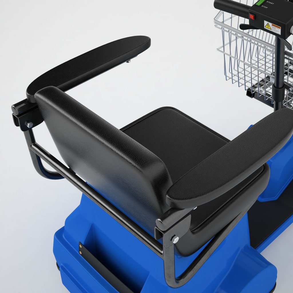 EZ Shopper 8000 plastic seat