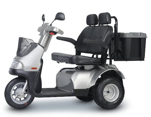Afiscooter S3 Dual-Seat All-Terrain 3-Wheel 2
