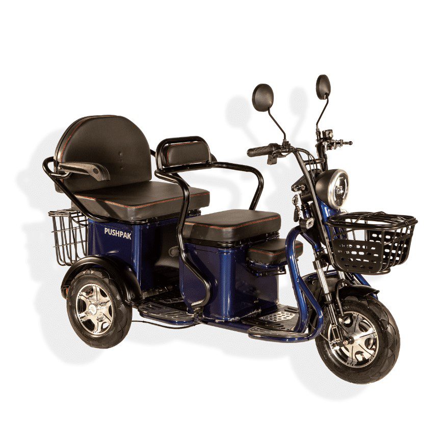 Pushpak 2000 Mobility Scooter Side View
